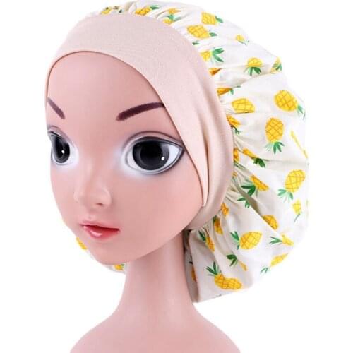 Childrens Sleeping Cap Print Pattern Fabric Chemo Baby Turban