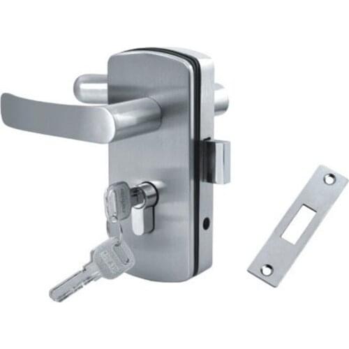 Zinc Alloy Glass Door Lock-left or right open