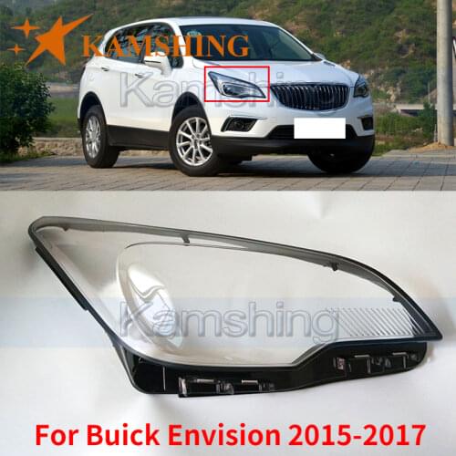 Kamshing For Buick Envision 2015-2017 Front Headlight Cover Headlamp Waterproof Bright Lamp Cap Head Lamp Cover Lamp Lid Shell