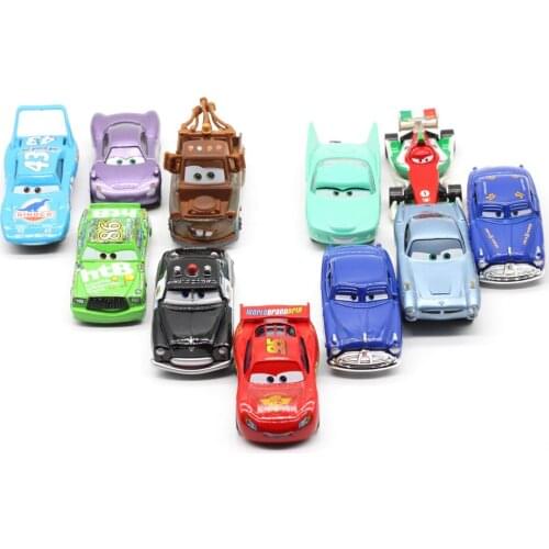 Disney Pixar Cars 3 Lighting Mcqueen Jackson Storm Diecast Metal Alloy Car Model Birthday Gift Educational Toys For Children Boy