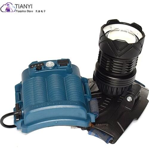 P70 headlight strong light long-range high-power lighting outdoor camping trip super bright head with light