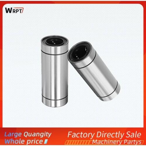 3D printer linear motion bearing 1/2 / 4PCS LM6 / 8/10/12/13/16/20/25/30/35/40/50/60LUU extended linear bearing