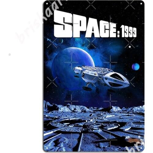 Space 1999 Eagle Model 1 Metal Signs Wall Mural Living Room Customize Mural Painting Tin sign Posters