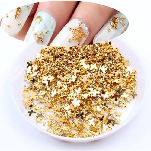 Various Shapes Gold Plating 1g Acrylic Flatback Rhinstones Nail Art DIY Crafts Jewelry Making Laptop Wedding Dresses Decorations