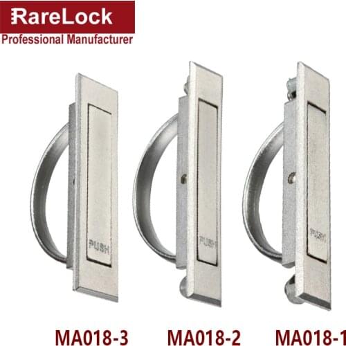 Zinc Alloy Industrial Cabinet Door Handle Is Suitable for Iron Cabinet Communication Cabinet Power Cabinet Door Rarelock MA018 F