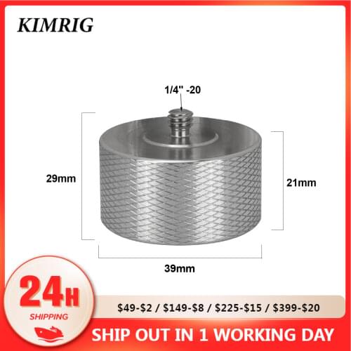 KIMRIG DSLR Camera Removable Counterweight (200g) Balancing Moment Clump Weight For DJI Ronin S Zhiyun Gimbal Stabilizer