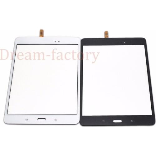 10pcs For Samsung Galaxy Tab A 8.0 T355 T350 SM-T355 SM-T350 Touch Screen Digitizer Sensor Glass Lens Panel with Adhesive by DHL