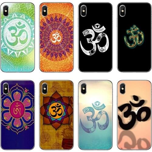 Silicon Soft Case For Huawei P30 P20 Pro P10 P9 P8 Lite Y5 Y6 Y7 Y9 P Smart Plus 2018 2019 Aum Om Yoga TPU Phone Case