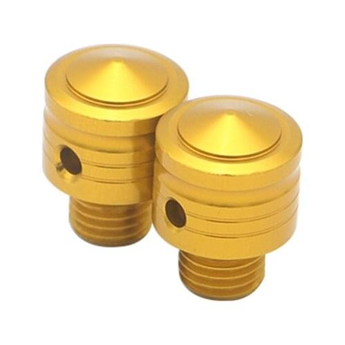 A Pair Universal Motorcycle M10X1.25 CNC Mirror Hole Plug Screw Aluminum 4Color For Honda For Yamaha For Suzuki For Kawasaki