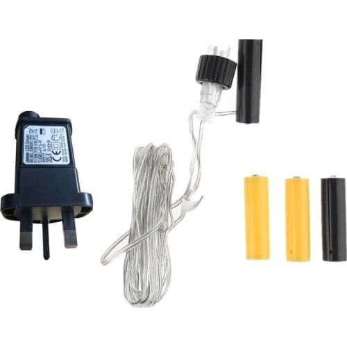 US UK Plug AA AAA Battery Eliminator Replace 2x 3x AA AAA Battery Power Supply Adapter for Radio LED Light Electric Toy