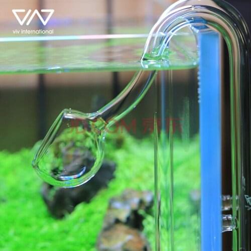 VIV peony glass pipe inflow outflow aquarium fish tank filter VIV Official flagship store