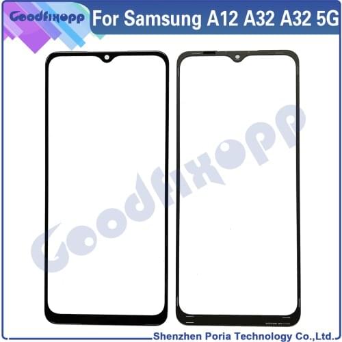 5PCS For Samsung Galaxy A12 A32 A52 A72 A125F A325 A326 A525 A725 A726 LCD Display Touch Front Outer External Lens Glass Screen