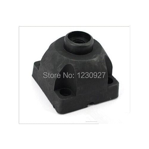 2pcs/lot free shipping led machine lamp screw fixed base black table lamp plastic base led CNC machine light DIY square base