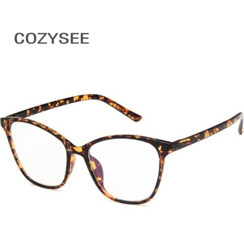 2019 Eyeglasses Men Women Cat Eyes Brand Designer Eyewear Frame Retro Optical Computer Female Transparent Eye Glasses Oculos