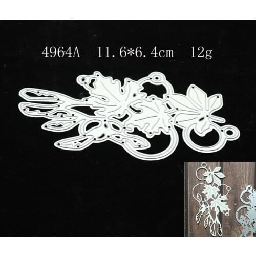 2021 Flower Metal Cutting Dies DIY Scrapbooking Paper Photo Album Crafts Knife Mould Cards Embossing Mold Stencils for Decor