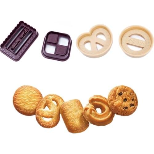 4pcs Classic Crown Danish Cookies Shape Fondant Cake Cutter Cookie Cake Baking Printing Embossing Mold Cake Decorating Tools