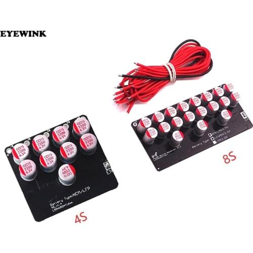 3 4S 6S 7S 8S 10S 13S 14S 16S 20S Active Equalizer Balancer Lifepo4 Lithium Li-Ion LTO Battery Energy Transfer BMS balance Board