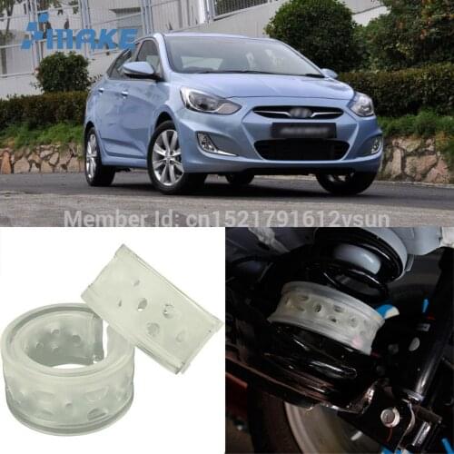 SmRKE For Hyundai Accent Car Auto Shock Absorber Spring Buffer Bumper Power Cushion Damper Front/Rear High Quality SEBS