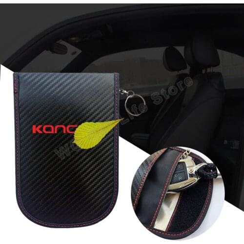 Car Anti-Radiation Shield Cases Bags Pouchs for Renault Kangoo Car Key Signal Blocker Case Interior Accessories