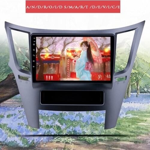 9" Octa Core Android 10.0 6G+128G Car CD DVD Player for Subaru Legacy Outback 2009-2013 14 car GPS navigation stereo Head Unit