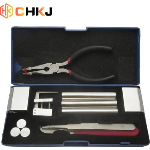 CHKJ High Quality Original Professional 12 in 1 For HUK Lock Disassembly Locksmith Tools Kit Remove Lock Repairing Pick Set