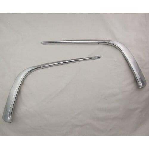 Chrome Front Fog Light Cover Trims Head Fog Lamp Frame Auto Accessories 2015-2018 For TOYOTA HILUX REVO 4X4