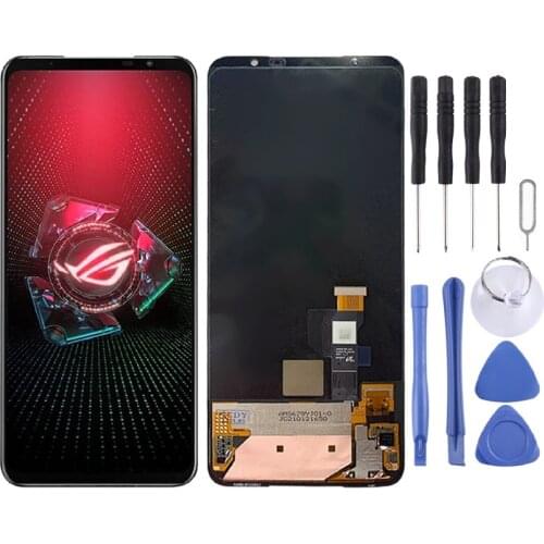 IPartsBuy for Asus ROG Phone 5 ZS673KS I005DA LCD Screen and Digitizer Full Assembly