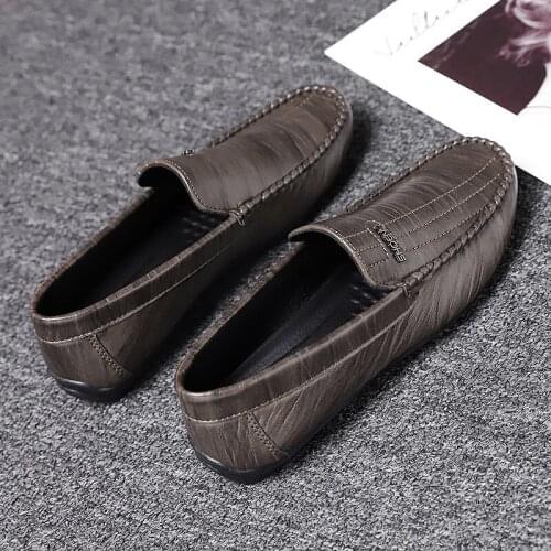 Mens casual shoes, driving shoes, fashion flat shoes, comfortable canvas shoes, mens sports shoes