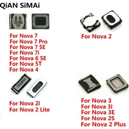 New Earpiece Speaker For Huawei Nova 7i 7 6 SE Pro 5T 4 3i 3e 3 2S 2i 2 Plus Lite Ear Speaker Sound Receiver Replacement Parts
