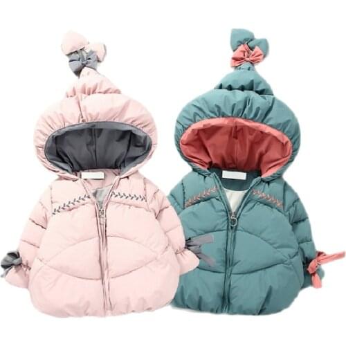 Baby Girls Autumn And Winter Cotton Clothes Childrens Jacket Cotton-Padded Clothes Toddler Boy Clothes Kids Clothes Girls