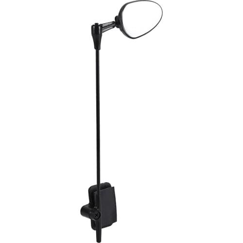 Durable ABS Helmet Rear View Mirror Safety Mountain Road Bike Adjustable Mirror With Clear View