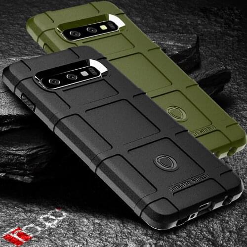 Rugged Shield Silicon Case For Samsung Galaxy S20 Ultra 5G S10 Lite S10e S8 S9 Plus Cover For Samsung S 20 FE Cases Shockproof