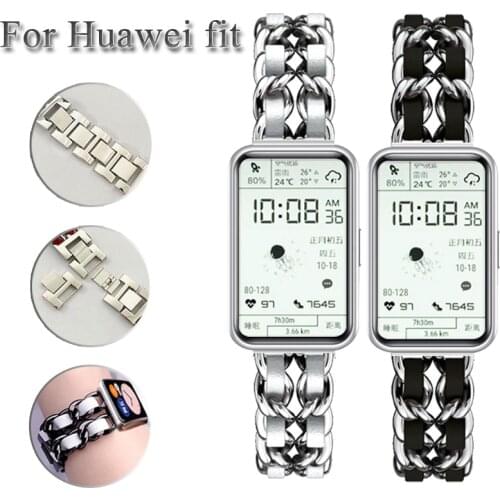 Band for Huawei Watch fit 20mm Strap for women Smartwatch Accessories Replacement Wrist Bracelet for huawei watch fit