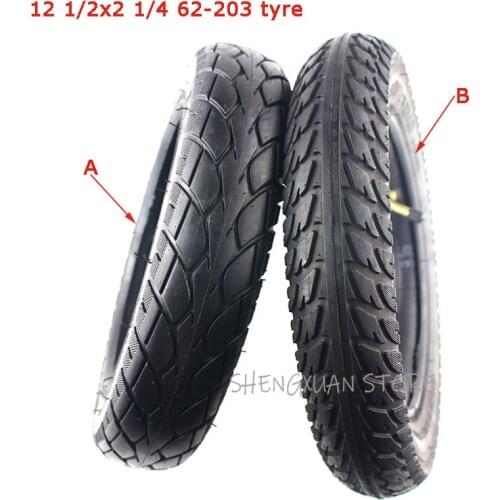 12 inch 12 1/2x2 1/4 bike folding electricscooter wheel tire 12 1/2 x 2 1/4 62-203 tyre inner tube fits Many gas scooter E-bike