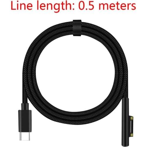 Type C Power Supply Adapter 15V3A PD Fast Charging Cable for Surface Pro 3 4 5 6 L4MD