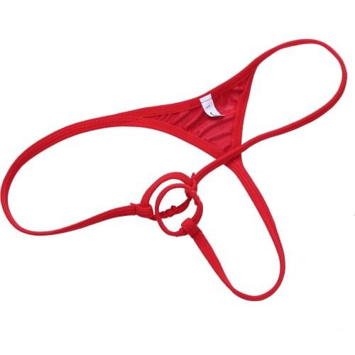 Alvivi Mens Open Crotch Underwear Lingerie Patent Leather Shorts Penis Hole Loop Bikini Briefs Hot Sexy Male Mini Booty Shorts