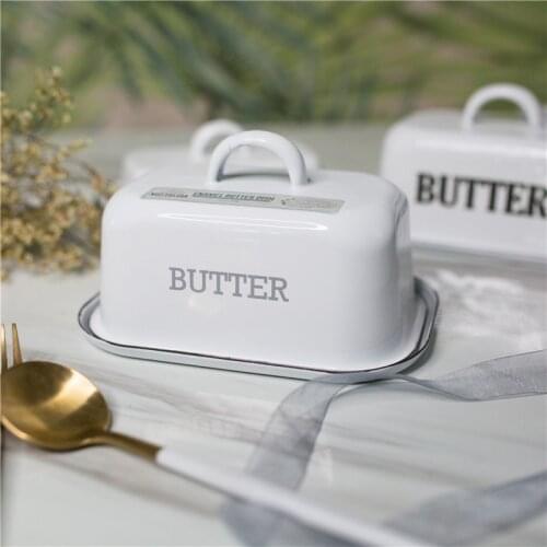Household Appliances Kitchen Utensils Butter Box and Pizza Plate Snack Plate