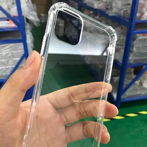 CAMDEMS 10PCS Transparent Anti-shock Soft TPU Silicone Case for Iphone 12 12pro max 11 11pro 11pro max xs max 6S 6plus X XR XS