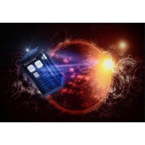 5D Diy Daimond Painting Cross-Stitch Teleplay Doctor Who Square Drill Diamond Mosaic Round Rhinestones Embroidery Beads Home