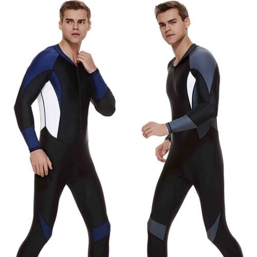 Mens Thin One-Piece Swimsuit Sunscreen Suit Jellyfish Wetsuit Wetsuit Male Snorkeling Equipment Spearfishing Snorkeling Suit