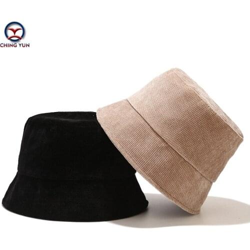 New Hat autumn and winter pure color Light plate small brim bucket hat men and women Casual windshield hat trendy fisherman hats