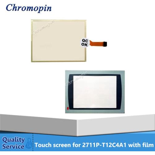 Touch Screen Panel for AB PanelView Plus 1250 2711P-T12C4A1 2711P-T12C4A2 2711P-T12C6A1 2711P-T12C6A2 with Overlay