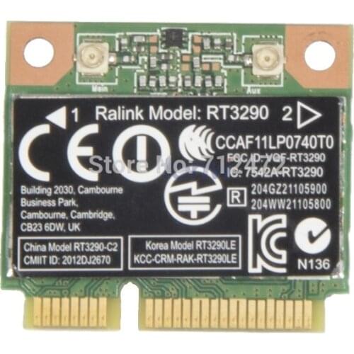 SSEA Wireless Card for Ralink RT3290 150Mbps 802.11b/g/n half Mini PCI-E card for HP COMPAQ SPS 690020-001 689215-001
