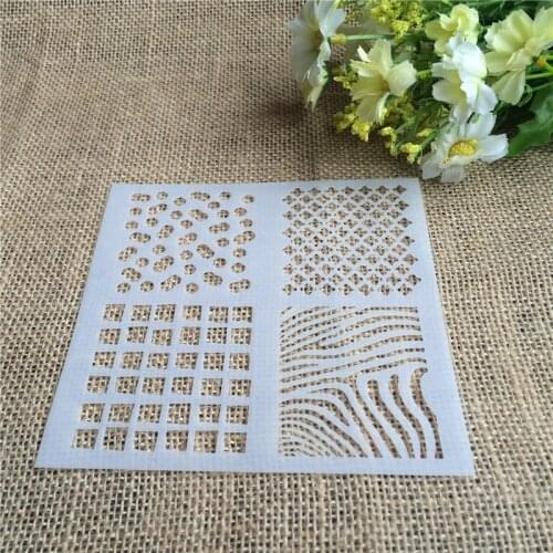 Classic pattern Layering Stencils for DIY Scrapbooking/photo album Decorative Embossing DIY Paper Cards Crafts