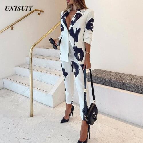 Женские брючные костюмы двойка UNISUIT China At AliExpress