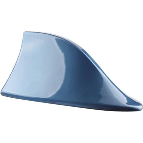 Universal Car Shark Fin Antenna Signal Radio Dedicated Punch Free Tail Roof Modification Aerial for Vehicle Decoration