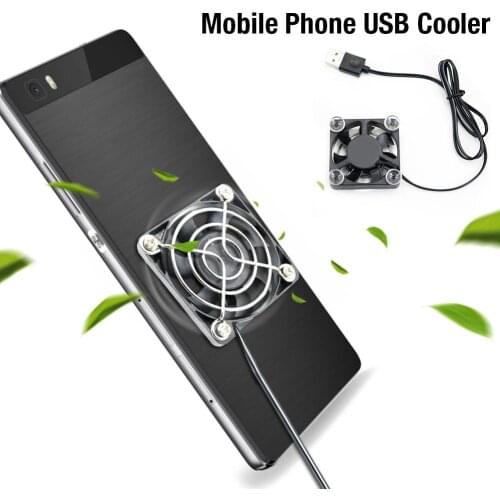 Universal USB Cooling Pad Portable Mini Cooler Fan Gamepad Shooter Mute Radiator Fan Controller Heat Sink For Mobile Phone