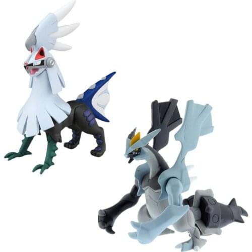 Japan Original TAKARA TOMY Pokemon Anime Figures Dolls Silvally Kyurem Action Figure Collectable Model Toys Kids Gifts
