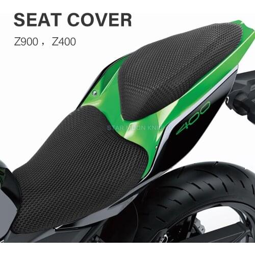 Motorcycle Protecting Cushion Seat Cover For Kawasaki ninja 400 Z400 Z900 Z 900 400 Nylon Fabric Saddle Seat Cover Accessories