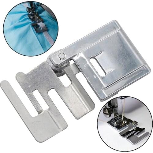 1 X Elastic Cord Band Fabric Stretch Domestic Sewing Machine Foot Presser Snap DIY